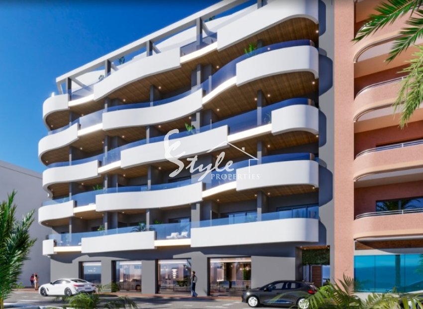 Apartamentos nuevos cerca del mar en Torrevieja, Costa Blanca, España.ON1712_3