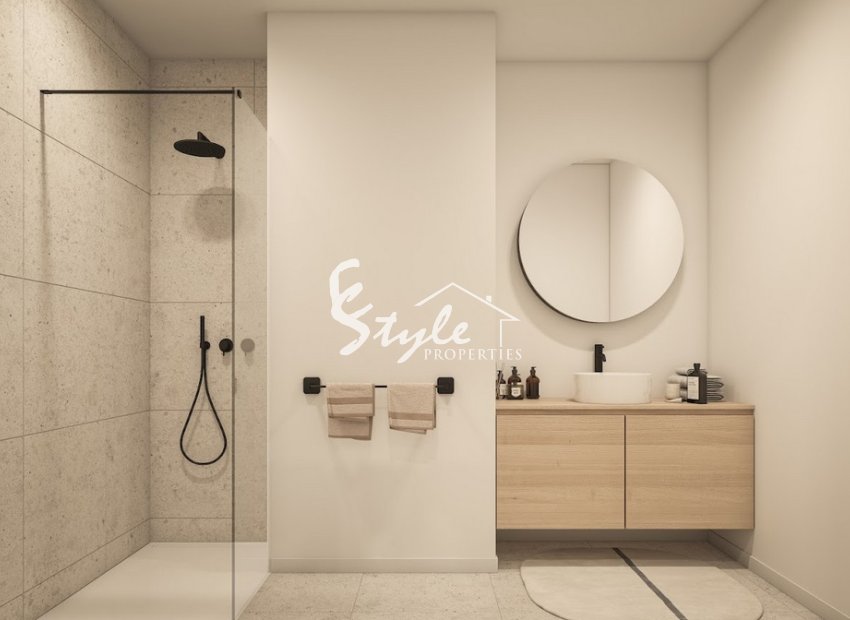 Apartamentos nuevos en venta con vistas al mar en Villajoyosa, Costa Blanca, España.ON1586