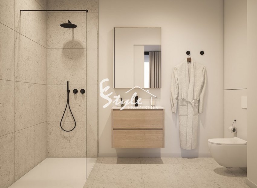 Apartamentos nuevos en venta con vistas al mar en Villajoyosa, Costa Blanca, España.ON1586