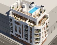Apartamentos nuevos en venta en el centro de Torrevieja, Costa Blanca, España. ON1624