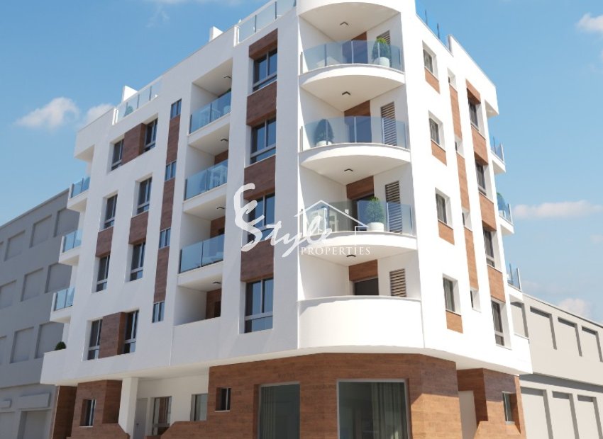 Apartamentos nuevos en venta en el centro de Torrevieja, Costa Blanca, España. ON1624