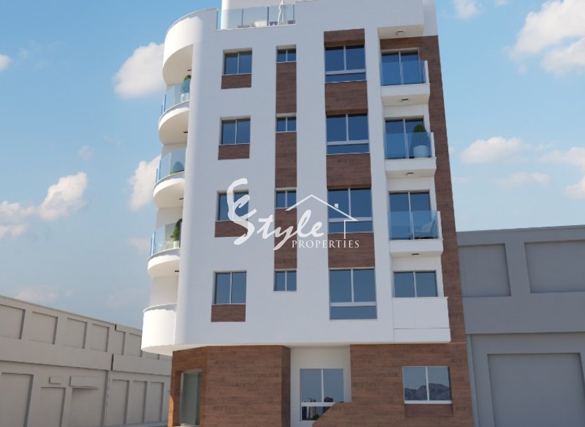 Apartamentos nuevos en venta en el centro de Torrevieja, Costa Blanca, España. ON1624