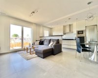Apartment with private solarium for sale in Vista Azul, Punta Prima, Costa Blanca, Spain. ID3781