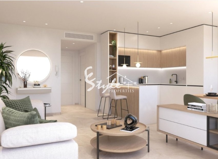 Apartments for sale in a new complex en Torrevieja, Costa Blanca, Spain. ON1731_A