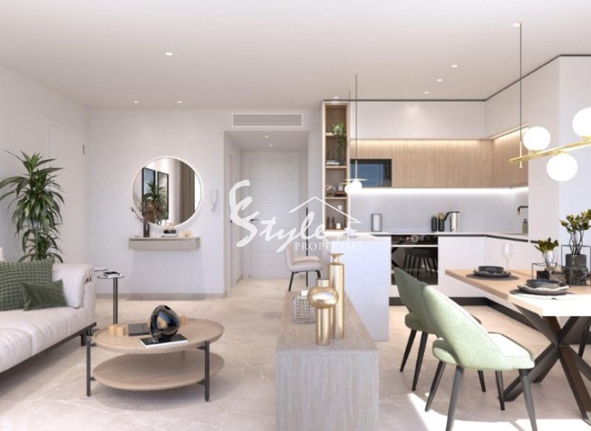 Apartments for sale in a new complex en Torrevieja, Costa Blanca, Spain. ON1731_A