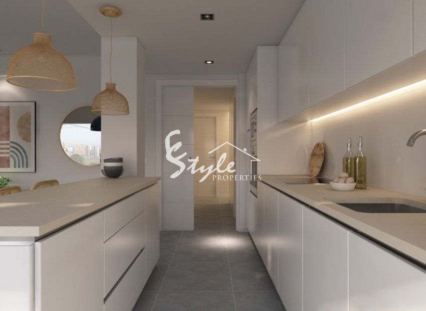 Apartments for sale in the new complex in Finestrat, Costa Blanca, Spain. ON1420_A