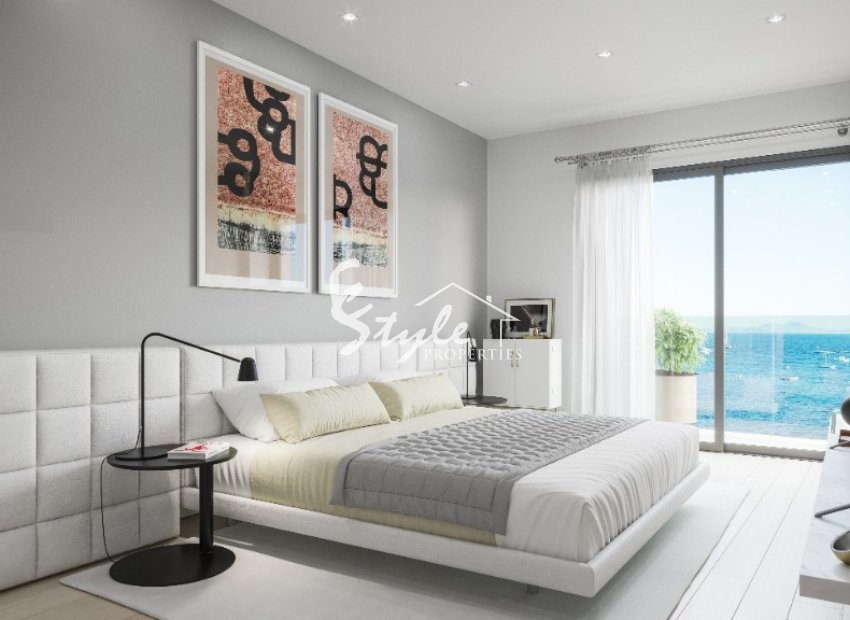 Buy apartments for sale in Lo Pagán, Mar Menor, properties on the beach with panoramic sea views. ID ON1360