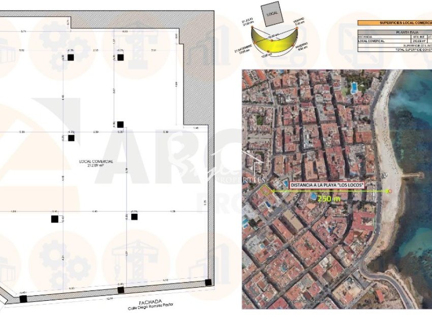 Buy commercial property just 250 meters from 