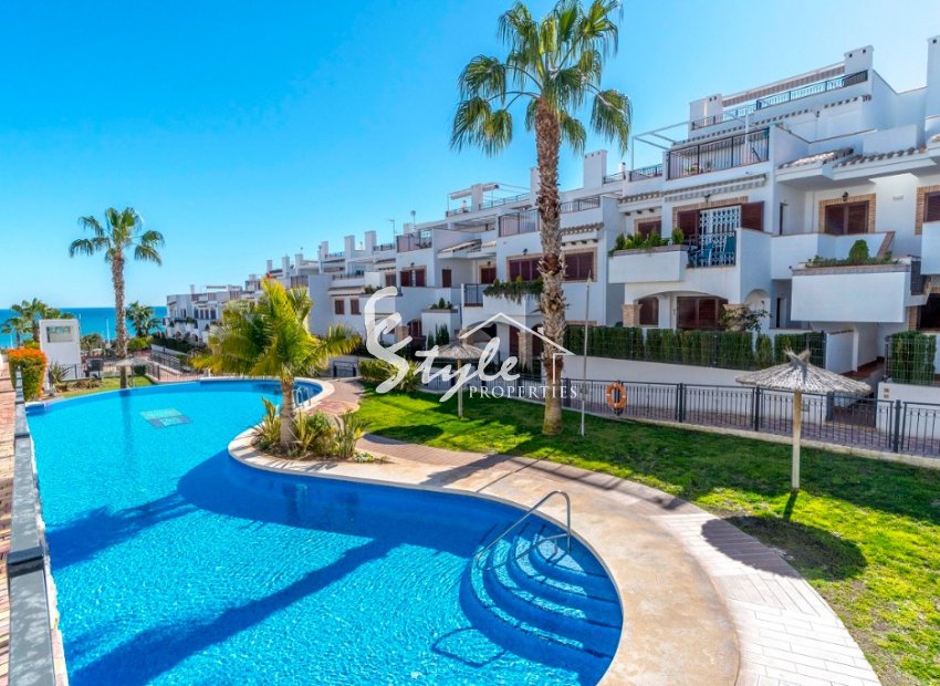 Buy first floor bungalow in Costa Blanca close to sea in La Mata, Azul Beach II. ID: 4976