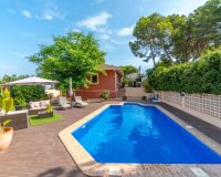 Buy independent villa with lovely garden areas and pool Los Balcones, Torrevieja, Costa Blanca. ID: 4254