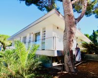 Buy independent villa with lovely garden areas and pool Los Balcones, Torrevieja, Costa Blanca. ID: 4947