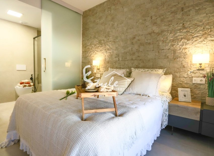 Buy new bungalow close to the sea in San Pedro del Pinatar, Costa Blanca. ID: ON1357