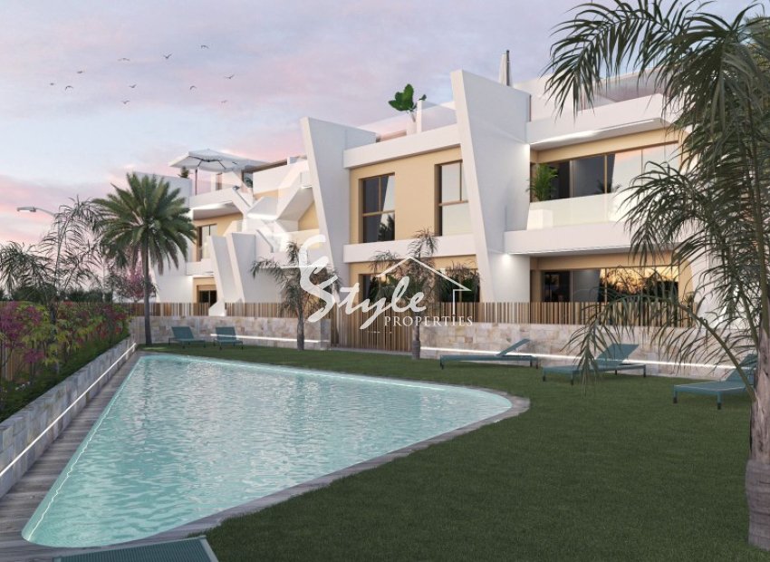 Buy new bungalow close to the sea in San Pedro del Pinatar, Costa Blanca. ID: ON1357