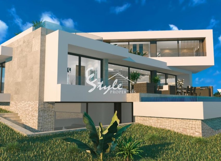 Buy New villa in Ciudad Quesada, Rojales with pool and close to the sea. ID 4512  