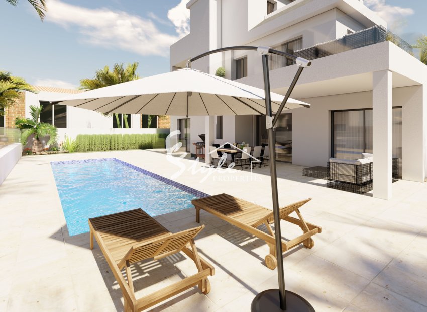 Buy New villa with plot and private pool in Ciudad Quesada close to the sea. ID ON1145_44