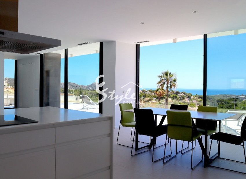 Buy newly built villa in Moraira close to the sea. ID ON1143_43