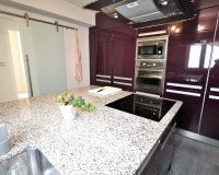 Buy penthouse apartment in Costa Blanca steps from the sea and beach in Torrevieja, Playa de los Naufragos. ID: 6173