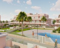 Casa adosada de obra nueva en venta en Pilar de la Horadada, Costa Blanca, España. ON1872