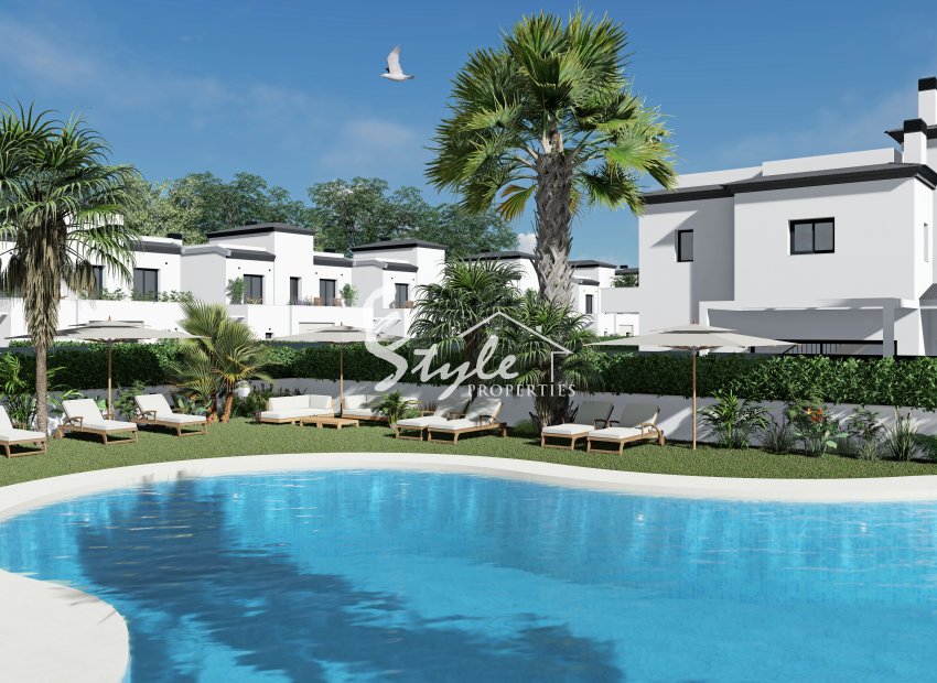 Casas adosadas de 3 y 2 dormitorios en venta en Santa Pola, Gran Alacant, Alicante, España ON567