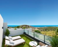 Casas adosadas de obra nueva en Finestrat, Costa Blanca, España. ON1513_A