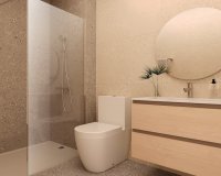 Casas adosadas de obra nueva en Finestrat, Costa Blanca, España. ON1513_A