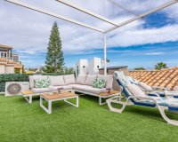 Charming renovated townhouse for sale with sea views in Playa Flamenca, Costa Blanca, Spain. ID2750