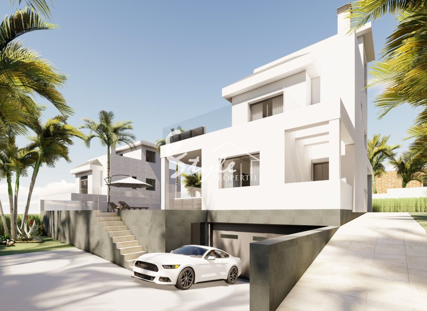 Comprar nueva villa con parcela y piscina privada en Ciudad Quesada cerca del mar. ID ON1145_44