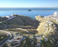 Comprar nuevas villas al lado playa y el mar en Benidorm. ID ON1144_45