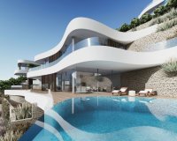 Comprar nuevas villas al lado playa y el mar en Benidorm. ID ON1144_45