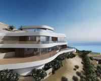 Comprar nuevas villas al lado playa y el mar en Benidorm. ID ON1144_45