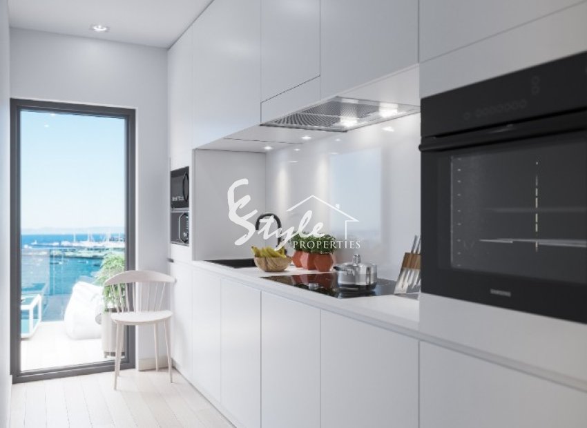 Comprar nuevo apartamento en Lo Pagán del Mar Menor, viviendas en primera línea del Mar Mediterráneo y vistas panorámicas al mar. ID ON1360