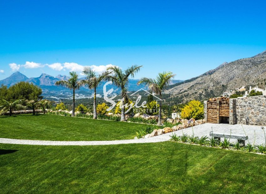 Comprar Villa de lujo con vistas al mar en ALTEA, Costa Blanca. ID 6315