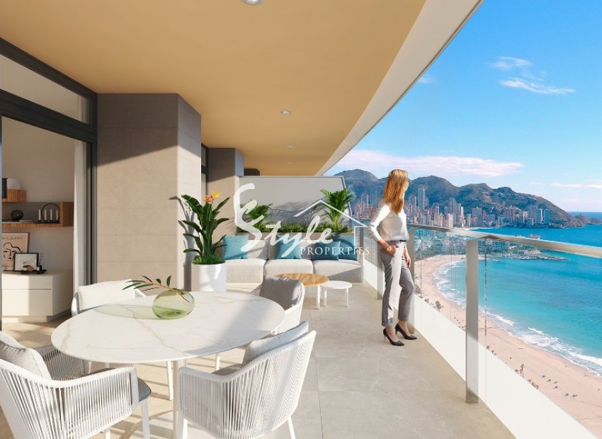 En venta apartamento nuevo cerca de la playa en Benidorm, Costa Blanca, España ON1521_2