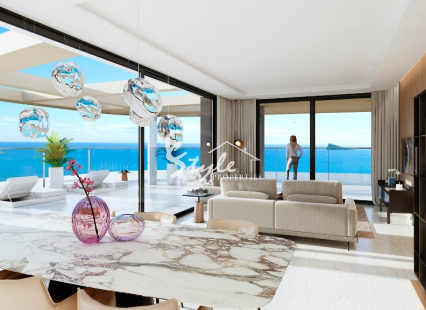 En venta apartamento nuevo cerca de la playa en Benidorm, Costa Blanca, España ON1521_2