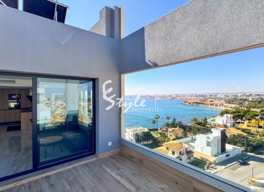 En venta ático  con vistas panorámicas al mar en Punta Prima ,Alicante, Costa Blanca, Spain ID 2607