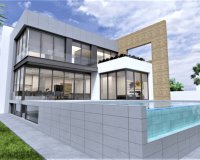 En venta nueva villa cerca del mar en Orihuela Costa, Costa Blanca.ON1248