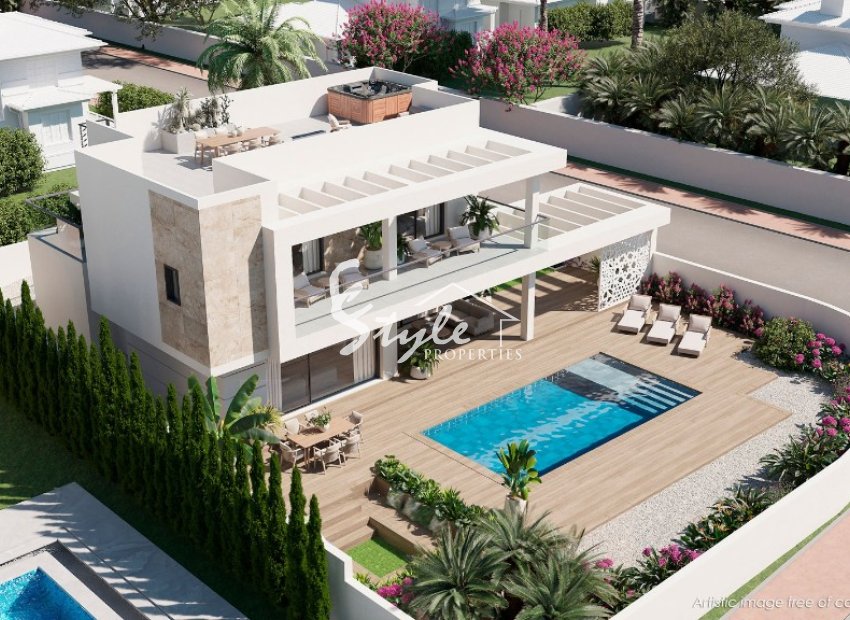 En venta nueva villa en la urbanización de Ciudad Quesada, Alicante, Costa Blanca ON1701