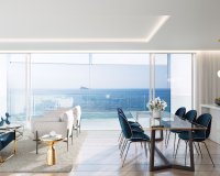 En venta nuevo apartamento en primera linea de la playa en Benidorm, Costa Blanca ON966