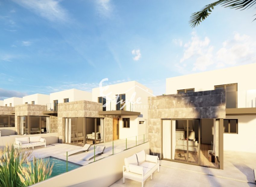 En venta villas nuevas con piscina privada y solarium Los Altos