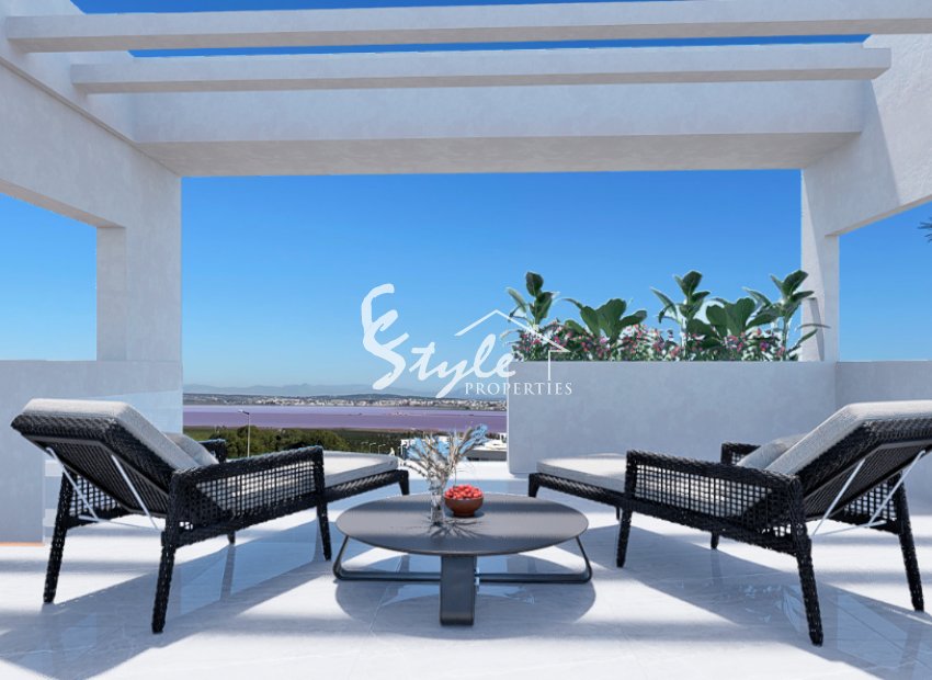 For sale 2 bedroom apartments in brand new residential complex near Pink Lagoon in Torrevieja, Costa Blanca. ID ON1118