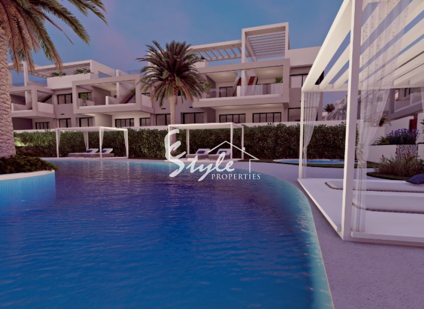 For sale 2 bedroom apartments in brand new residential complex near Pink Lagoon in Torrevieja, Costa Blanca. ID ON1118
