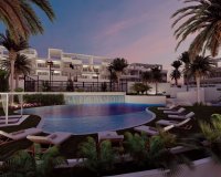 For sale 2 bedroom apartments in brand new residential complex near Pink Lagoon in Torrevieja, Costa Blanca. ID ON1118