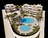 For sale 2 bedroom apartments in brand new residential complex near Pink Lagoon in Torrevieja, Costa Blanca. ID ON1118