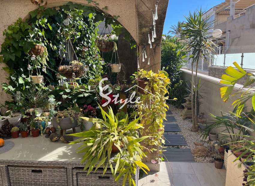 For sale 3 bedroom quad house in Serena IV, Play Flamenca, Orihuela Costa, Costa Blanca . ID2994