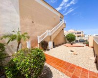 For sale a penthouse with the sea views and garden in La Cinuelica, Punta Prima, Costa Blanca. ID3336