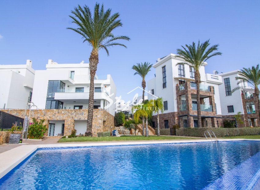 For sale apartment with a huge terrace in Las Ramblas Golf, Orihuela Costa& Costa Blanca, Spain. ID1728