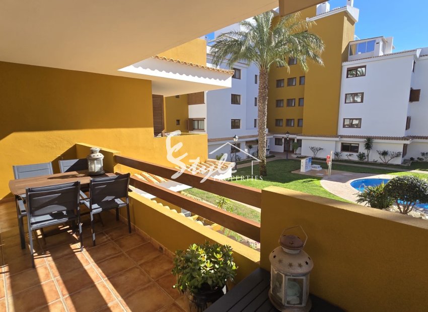 For sale apartment with the view to the pool in La Entrada, Punta Prima, Costa Blanca, Spain. ID2780