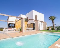 For sale beach side new villa en Dehesa de Campoamor, Costa Blanca, Spain.ON1370
