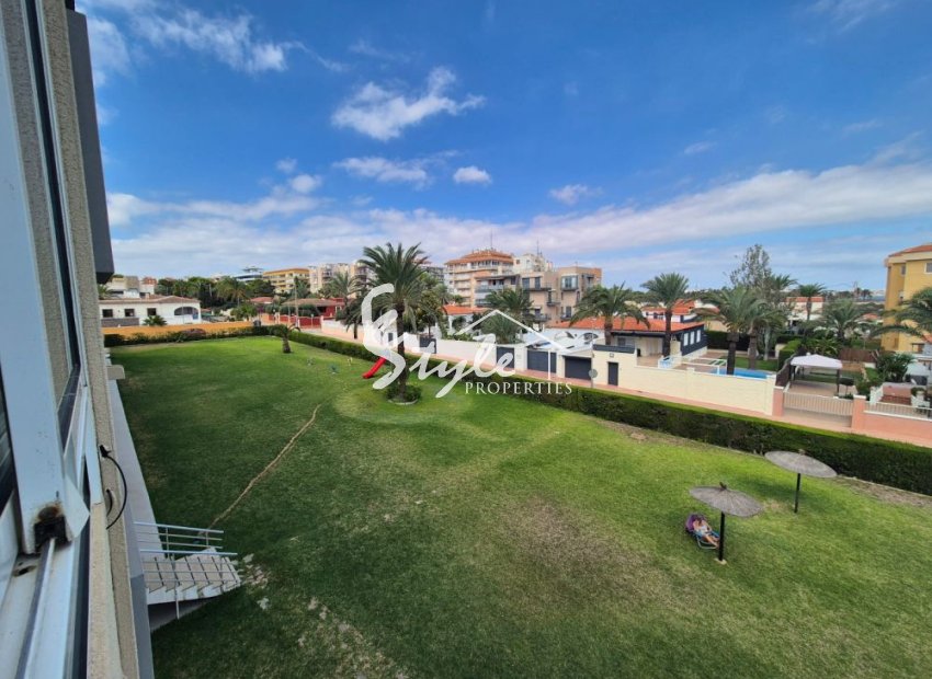 For sale beachside apartment with the sea views in Punta Prima, Costa Blanca, Spain. ID1969