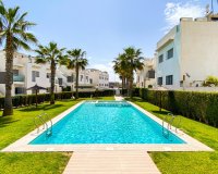 For sale modern 3-bedroom apartment on the ground floor with a garden in Punta Prima, Orihuela Costa. ID2688